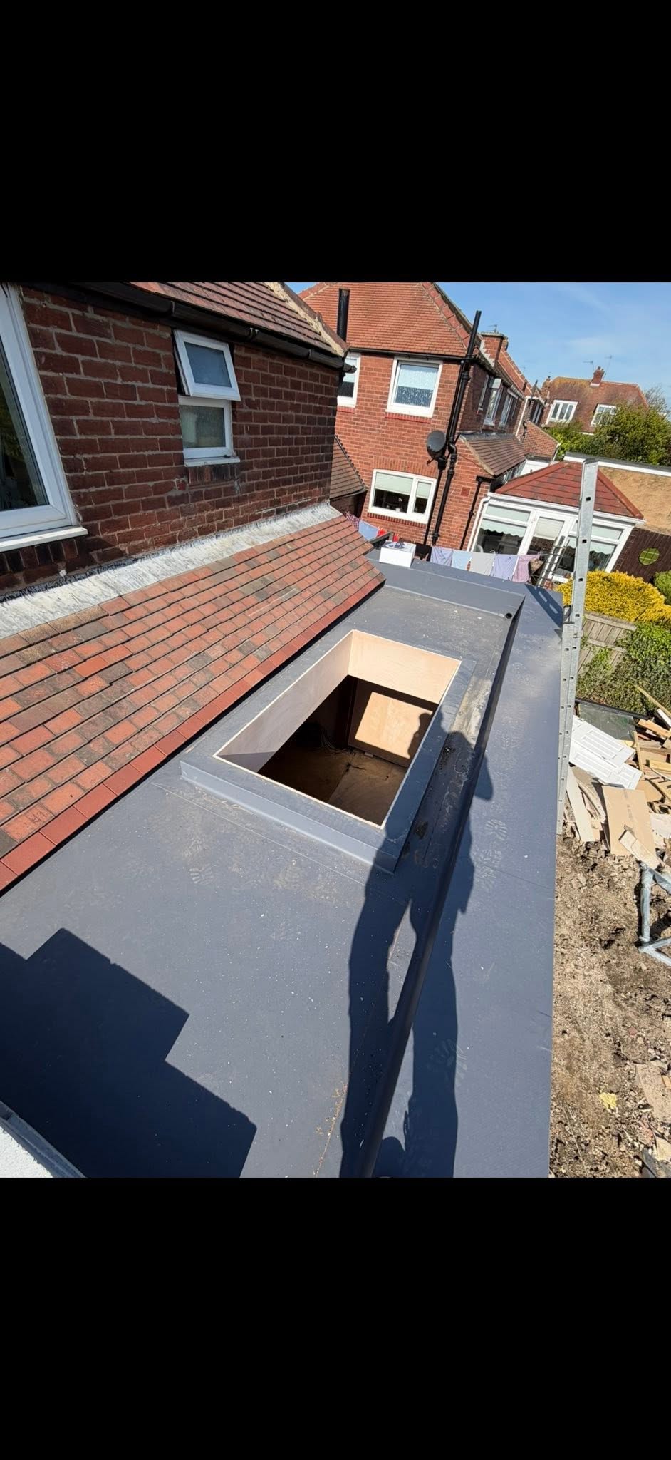 Completed roofline work